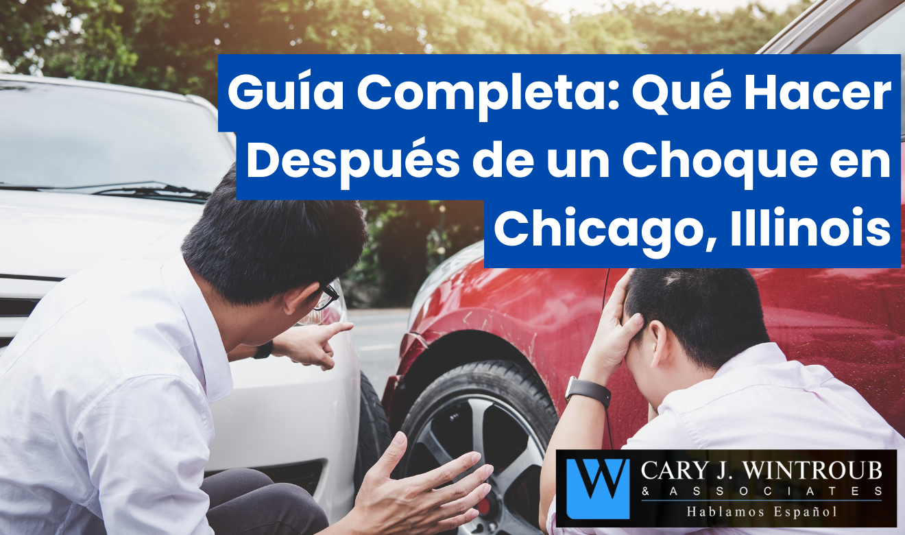 qué hacer después de un choque en Chicago