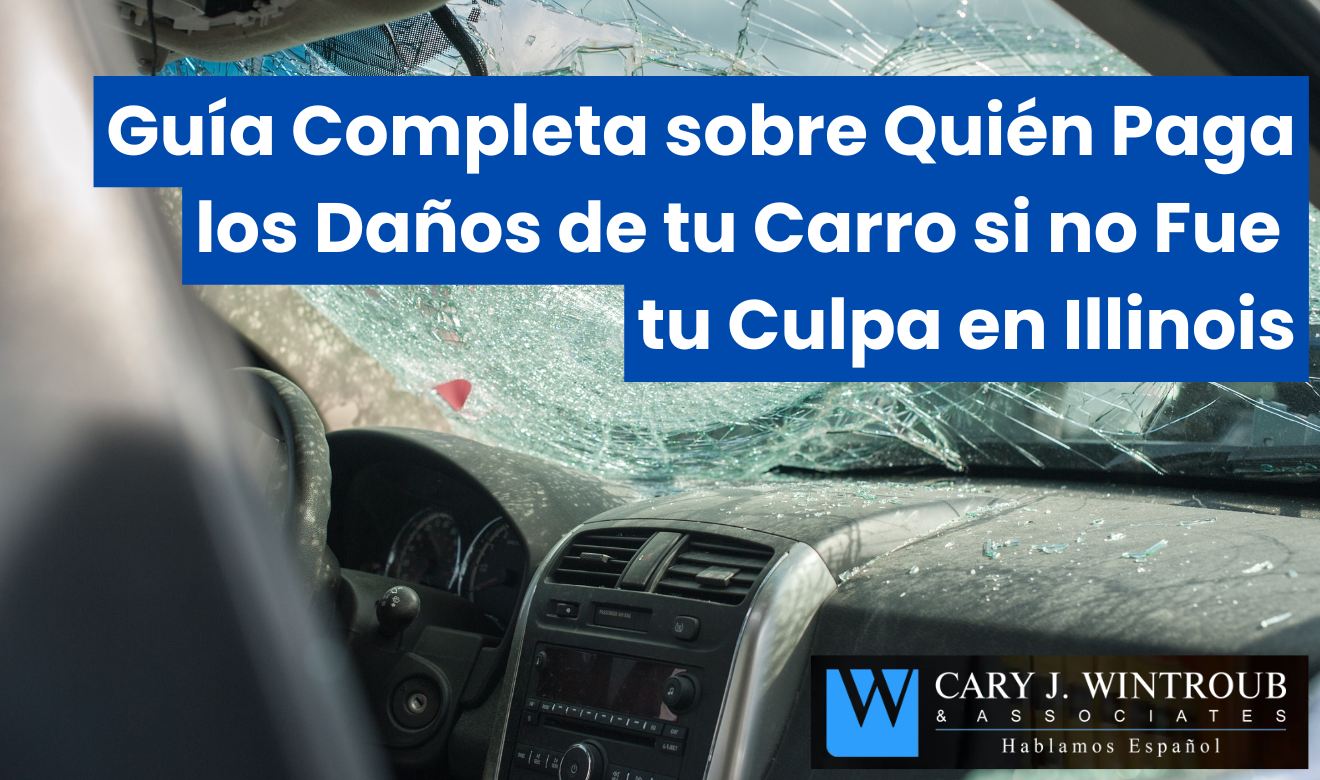 quién paga los daños de mi carro si no fue mi culpa