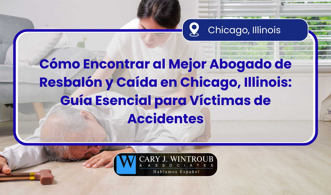 abogado de resbalón y caída en Chicago