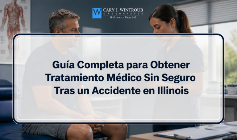 Guía Completa para Obtener Tratamiento Médico Sin Seguro Tras un Accidente en Illinois