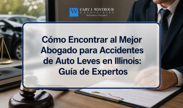 Cómo Encontrar al Mejor Abogado para Accidentes de Auto Leves en Illinois: Guía de Expertos