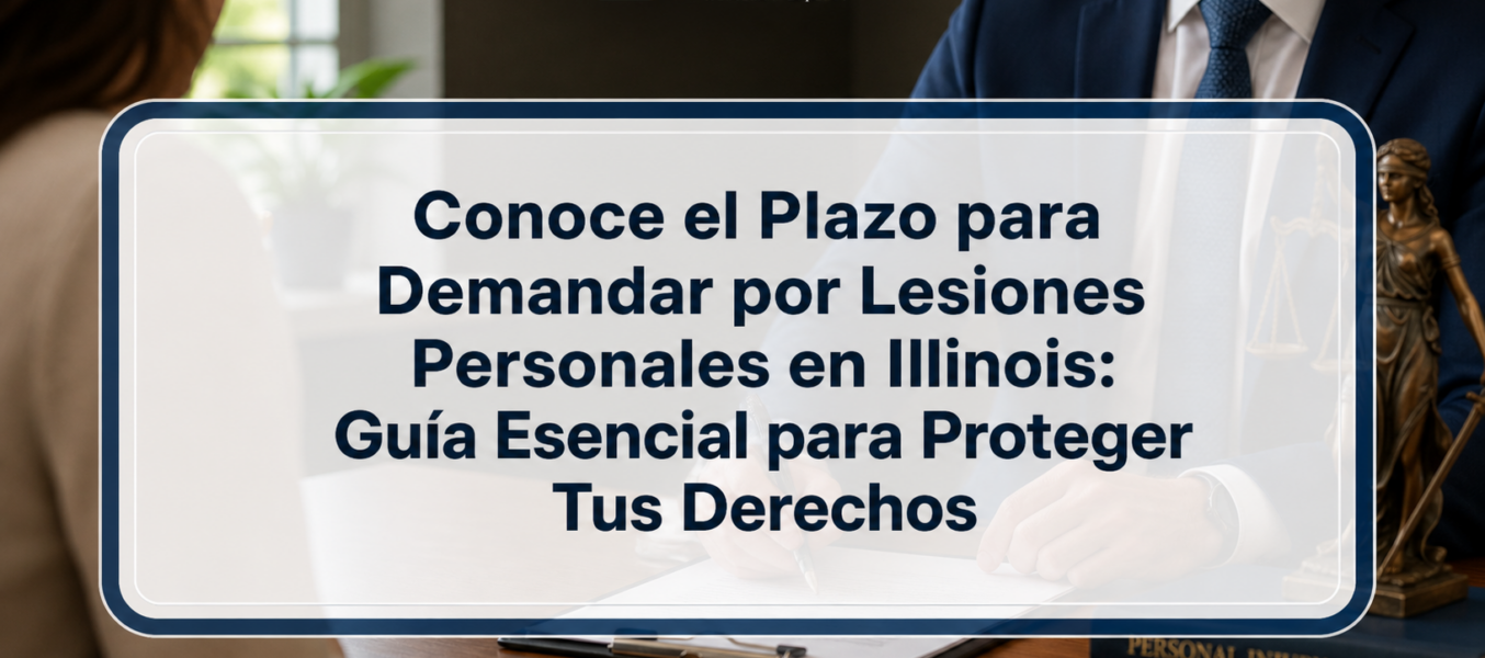 Conoce el Plazo para Demandar por Lesiones Personales en Illinois: Guía Esencial para Proteger Tus Derechos